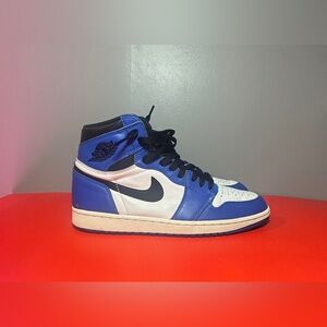 Size 10 - Jordan 1 Retro High OG Game Royal 2018